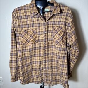 Vintage Haband Plaid Shirt Snap XL Wester Pearl Snap Mens Long Sleeve
